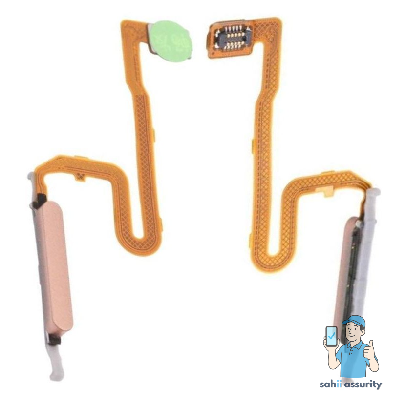 Fingerprint Sensor with Flex Cable for Xiaomi Redmi Note 10 Pro Brown